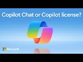 Copilot Chat or Microsoft 365 Copilot license? (quick comparison)