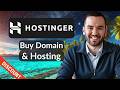 How To Buy Domain And Hosting From Hostinger (Step By Step Setup Guide)
