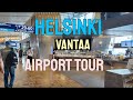 Inside Helsinki Vantaa airport - overview tour - 4K - 2023 #vantaa #helsinki