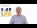 What is Resource Levelling? And how does it differ from Resource Smoothing?