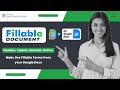 Fillable Document on Google Documents - Make your Google Document Fillable