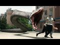 Mutant mega-snake storms the girls’ school—security guard leads beauties to escape its jaws.