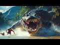 【2025 Newest Movies】Giant 100-meter crocodile savagely attacks survivors🐊#movie #film #crocodile