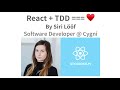 React + TDD === ♥️