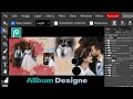 Album design in Photopea tutorial// photo editing in Photopea#photopeatutorial