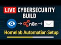 How I Automated Wazuh Alerts with n8n + Email Notifications | Upgrade Your Homelab SOC