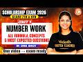 Number work Unit 1 One Shot | Most IMP Questions | Class 7th \u0026 8th Scholarship Exam 2026 | Vidhi Mam