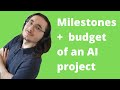 How to Set Milestones and Budget Resources for an AI Project
