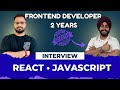 Frontend Developer Mock Interview | React \u0026 Next.js | Real Interview Experience