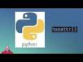Python built-in function: hasattr()