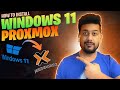How to Install Windows 11 on Proxmox VM (Step-by-Step with VirtIO Drivers)