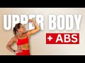 35 Min Upper Body \u0026 Abs Workout with Dumbbells