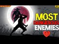 TOP 10 Most Dangerous Enemies | Ninja Arashi 2 👍