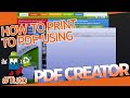 How To Print In PDF Using PDF Creator