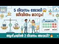 5 Days Work! 🔥 What are the benefits? | 5 Days Work Benefits Explained in Malayalam