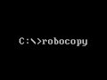 Robocopy - Basic Tutorial