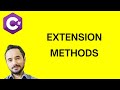 What are Extension Methods in C#? When to use extension methods in real applications?