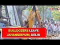 Bulldozer Politics | Delhi Clashes | Jahangirpuri | Trucks Leave Jahangirpuri | CNN News18