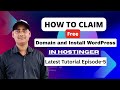 Install WordPress in Hostinger | Hostinger में WordPress कैसे install करें? | 2025 Latest Tutorial