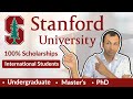 100% Scholarships for International Students at Stanford University | Undergraduate, Masters, PhD