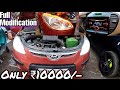 Modifying 10 years OLD i10 under ₹10000/-🔥| Best Place for Car Modification | Tushar 51NGH