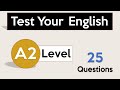 Test Your English Level | A2 English | English Level Test