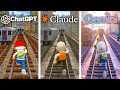 ChatGPT vs Claude vs Gemini Make Subway Surfers From Scratch