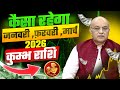 कुम्भ  राशिफल 2026  जनवरी ,फरवरी ,मार्च