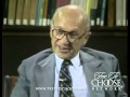 Frances Fox Piven vs. Milton Friedman, Thomas Sowell