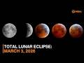 Total Lunar Eclipse: March 3, 2026