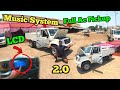 Pickup Main Music System 🎶 🔥 Full Ac Pickup Mahindra bolero Maxx 2.O Bs6