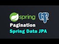Spring Boot PostgreSQL: Pagination Searching Sorting API