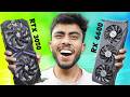 RTX 3050 VS RX 6600!🔥 1080p Hard Gaming Test! Best GPU Under 20,000/RS Nvidia vs Amd ⚡️