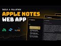 Build a Full Stack Apple Notes Web App with Auth \u0026 Nuxt 3