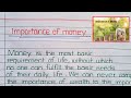 Importance/Role of Money in life || Role of money in our life