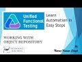 Tutorial 3 | Working with Object repository in UFT by Neeraj Kumar Singh