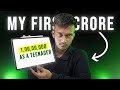 How I Made My First Crore (If You Are 18-24 - Follow My Plan) | VAIBHAV KADNAR