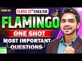 🔴 LIVE CLASS 12TH FLAMINGO MOST IMPORTANT QUESTIONS | SHORT/LONG/COMPETENCY BASED QUESTIONS