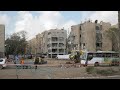 Damaged residential buildings after Iranian strikes on Israel's Arad | AFP