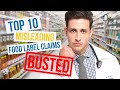 Top 10 Misleading Food Label Claims | Nutrition Labels BUSTED!!!