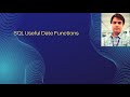 SQL Useful Date Functions : Interview questions on GETDATE, DATEPART, DATEADD, DATEDIFF functions