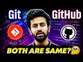 What is the Difference Between GIT and GIThub??🤔😲What is GIT and What is GIThub!!