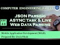 Lec-54_JSON Parsing-Fetching Data From WEB API| Mobile Application Development| Computer Engineering