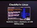 [CheckRa1n Linux] BootRa1n USB Run CheckRa1n without install for windows user