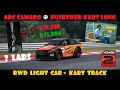 AMS2 | ARC Camaro @ Buskerud Kart Long | multi-cam laps w \u0026 w/o HANDBRAKE | default setup