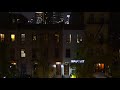 Manhattan, NYC - Late Night - Real Footage - Window View - Full HD - Urban Sounds