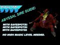 OSRS Abyssal Sire GUIDE - Safespots, no high magic level needed!