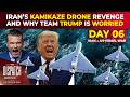 Iran’s Drone Revenge: U.S. Air Defences Unable To Stop The Swarm? I Iran-US War Day 06