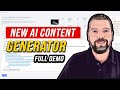 Content At Scale AI Review \u0026 Demo | Advanced AI Article Writer \u0026 Generator