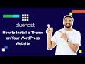 How to Install a Theme on Your WordPress Website